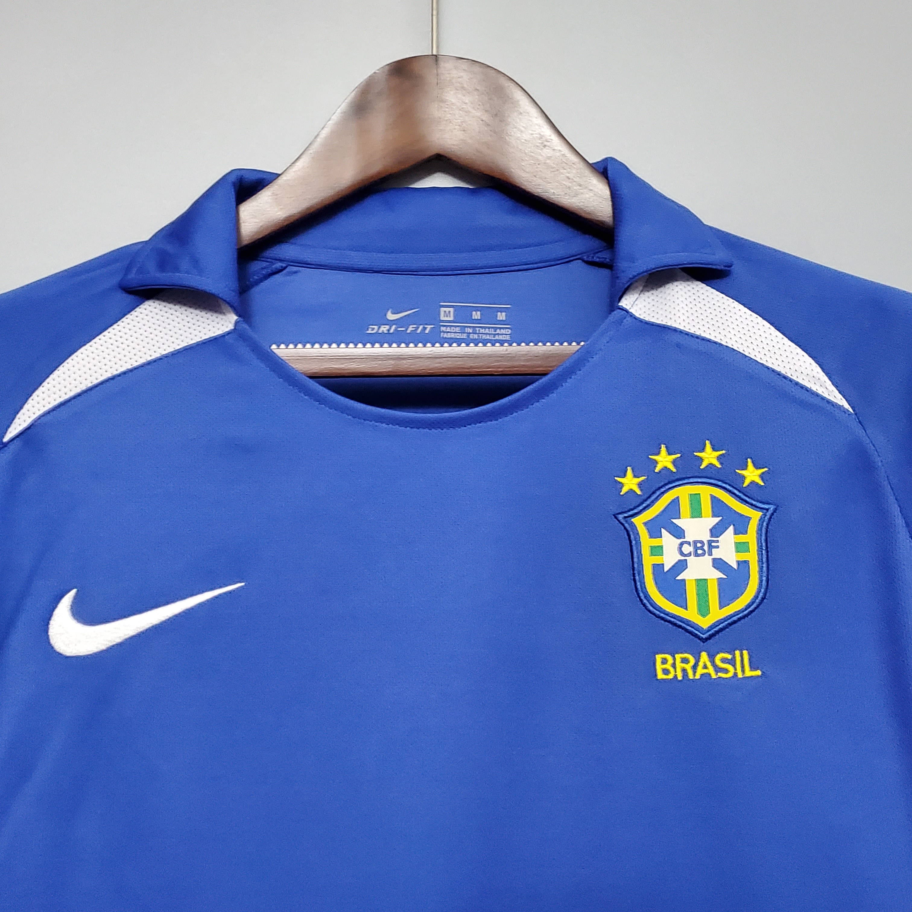 2002 Brazil World Cup Away Retro Jersey - gallery