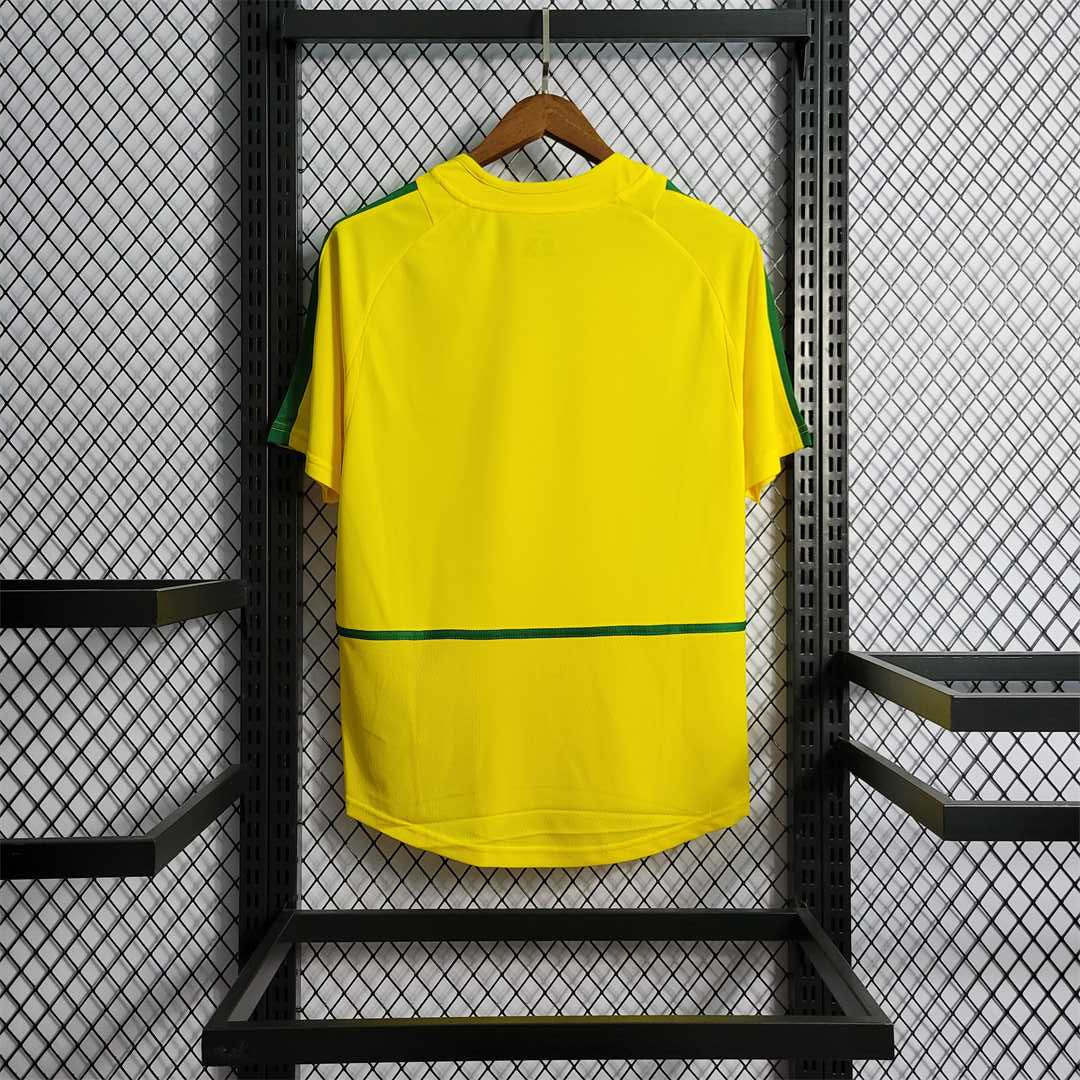2002 Brazil World Cup Home Retro Jersey - gallery