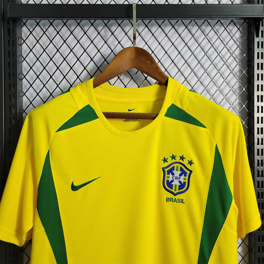 2002 Brazil World Cup Home Retro Jersey - gallery