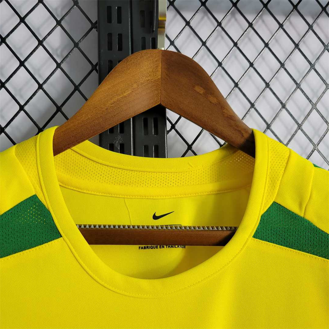 2002 Brazil World Cup Home Retro Jersey - gallery