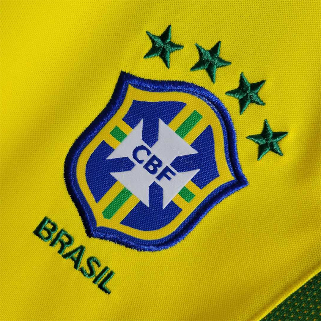 2002 Brazil World Cup Home Retro Jersey - gallery