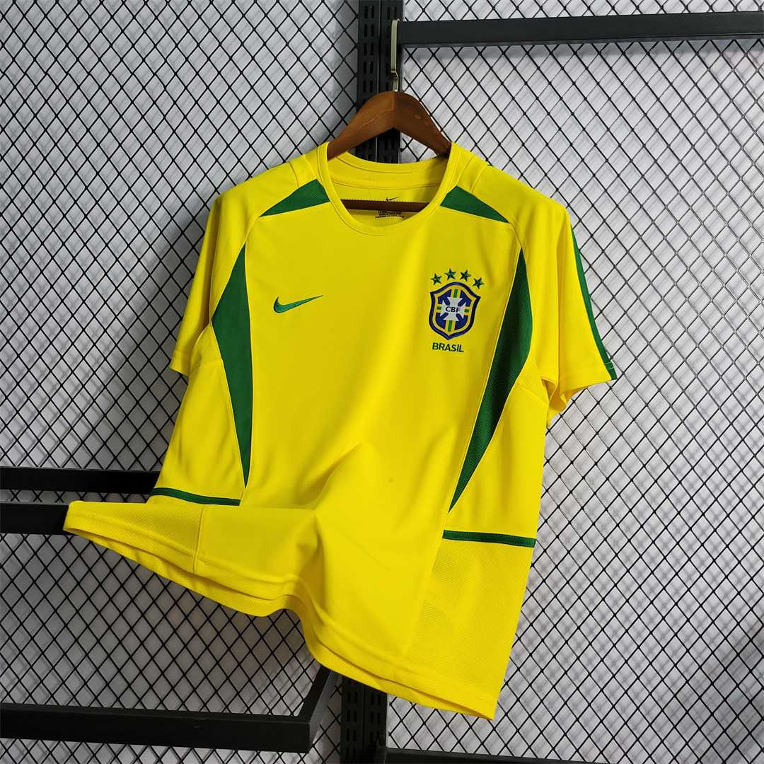 2002 Brazil World Cup Home Retro Jersey - gallery