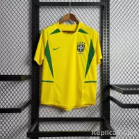 2002 Brazil World Cup Home Retro Jersey - view 1