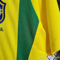 2002 Brazil World Cup Home Retro Jersey - view 4