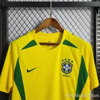 2002 Brazil World Cup Home Retro Jersey - view 5