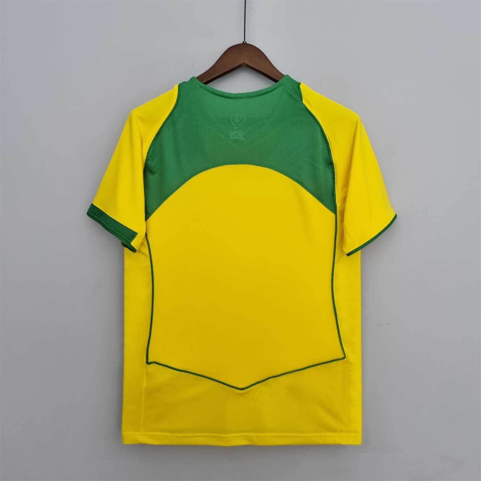 2004 Brazil World Cup Home Retro Jersey - gallery