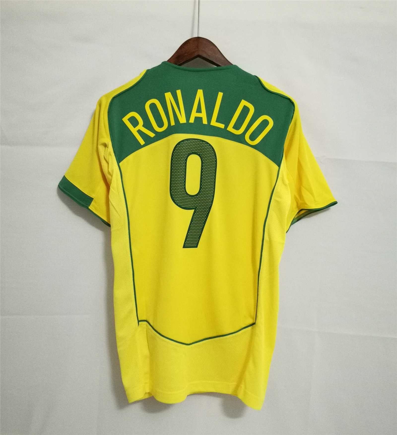 2004 Brazil World Cup Home Retro Jersey - gallery