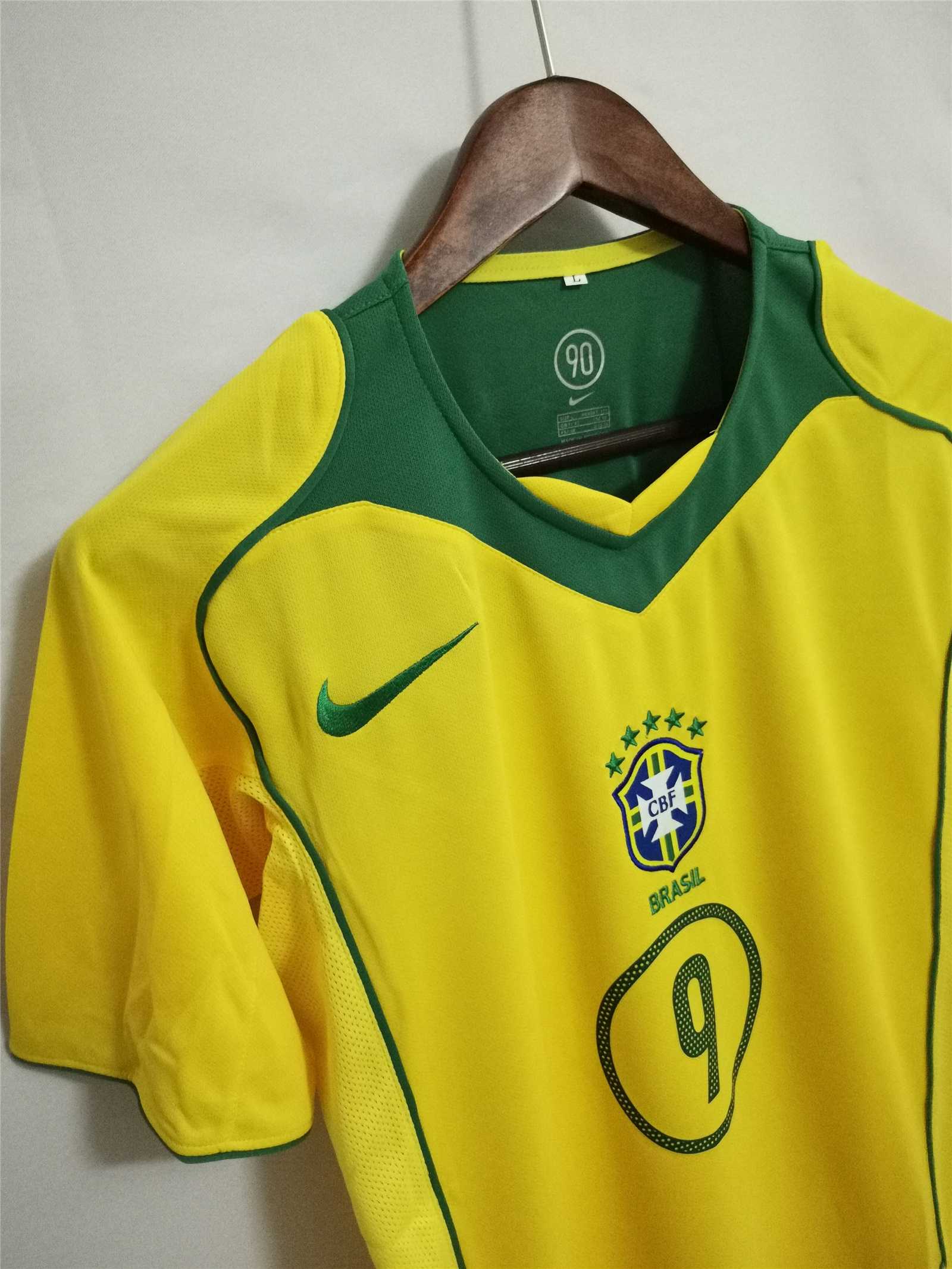2004 Brazil World Cup Home Retro Jersey - gallery
