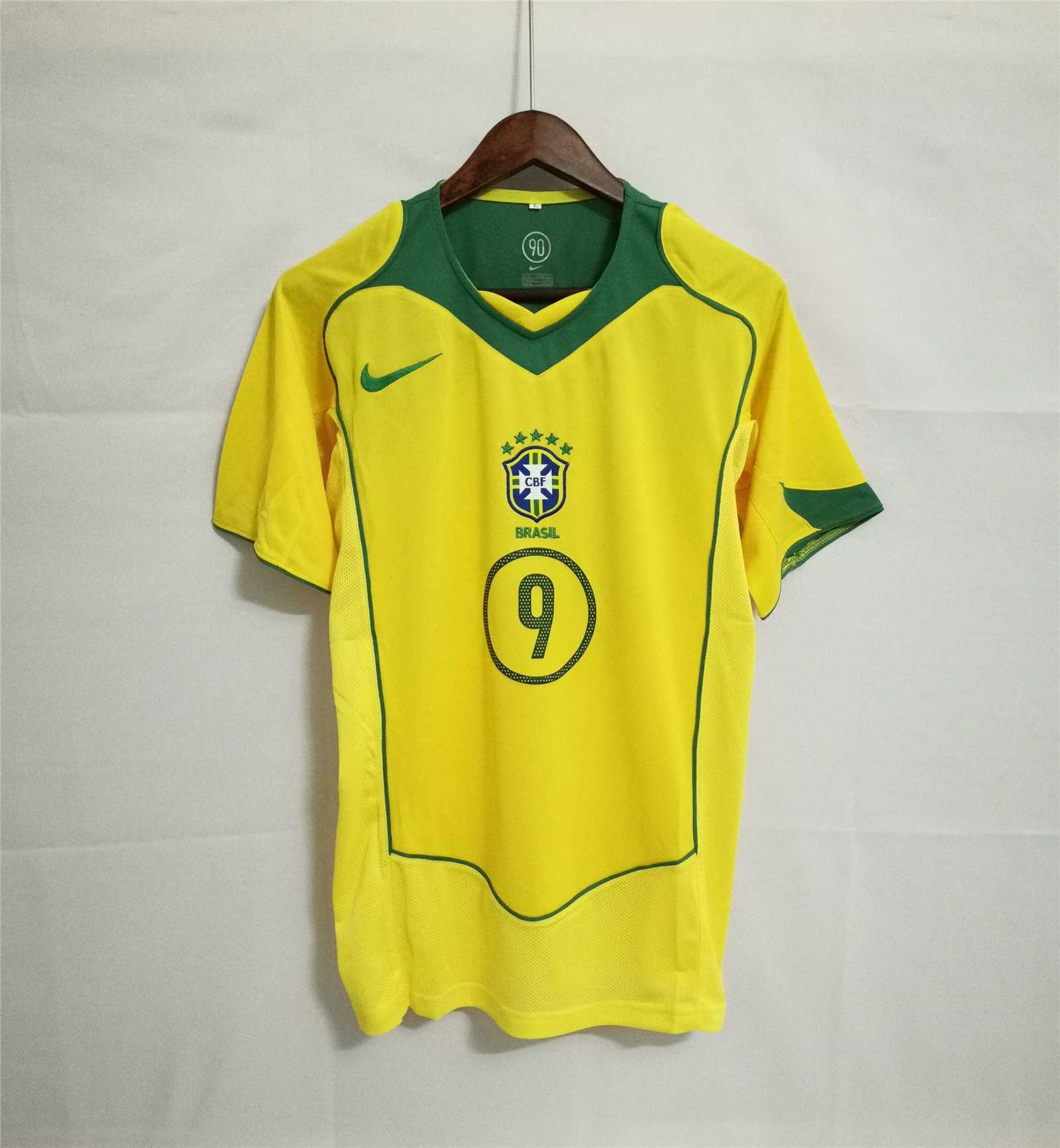 2004 Brazil World Cup Home Retro Jersey - gallery