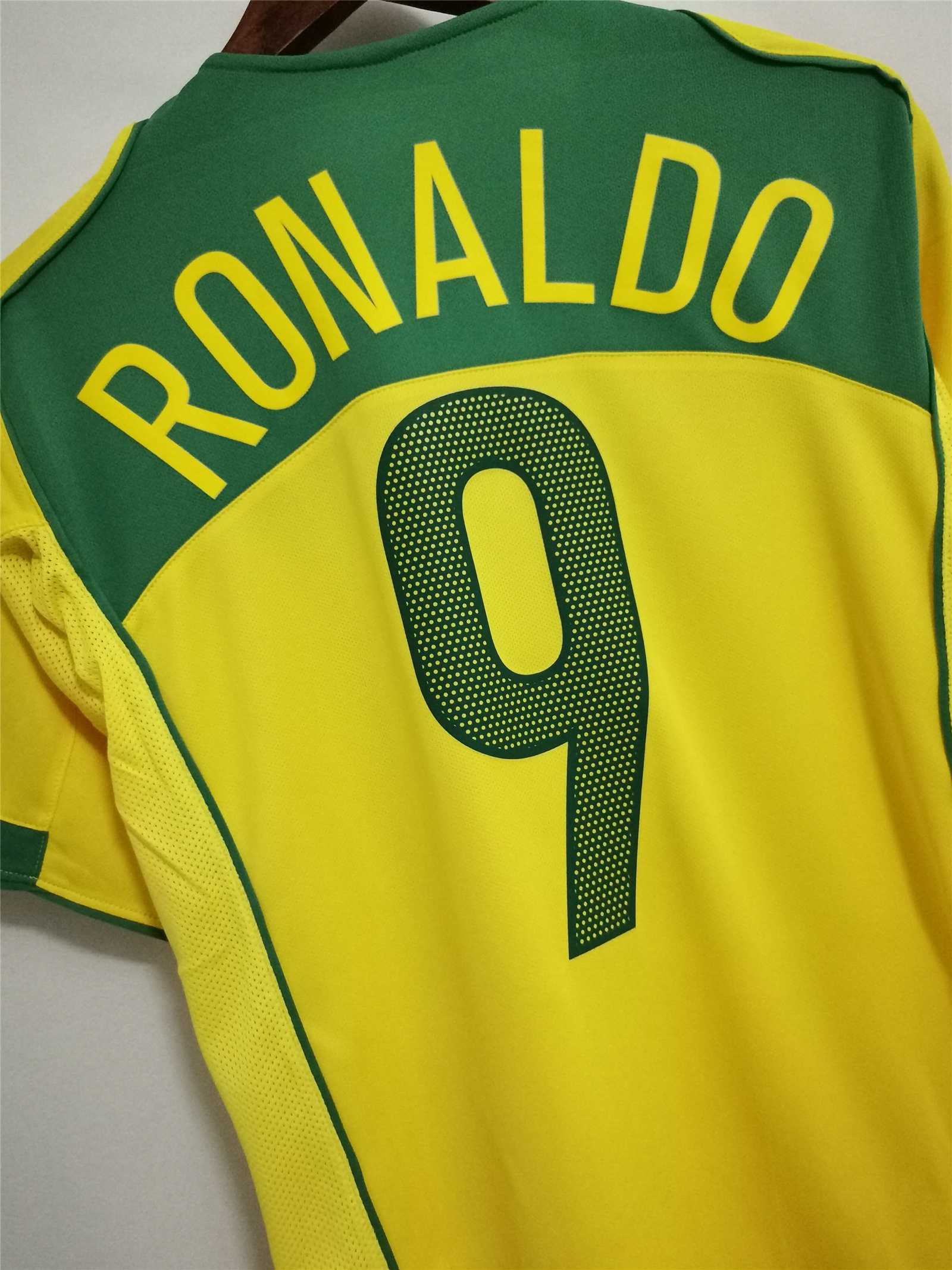 2004 Brazil World Cup Home Retro Jersey - gallery