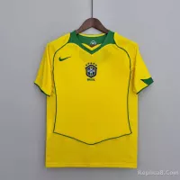 2004 Brazil World Cup Home Retro Jersey - view 1
