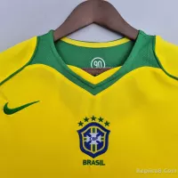 2004 Brazil World Cup Home Retro Jersey - view 5
