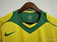 2004 Brazil World Cup Home Retro Jersey - view 9