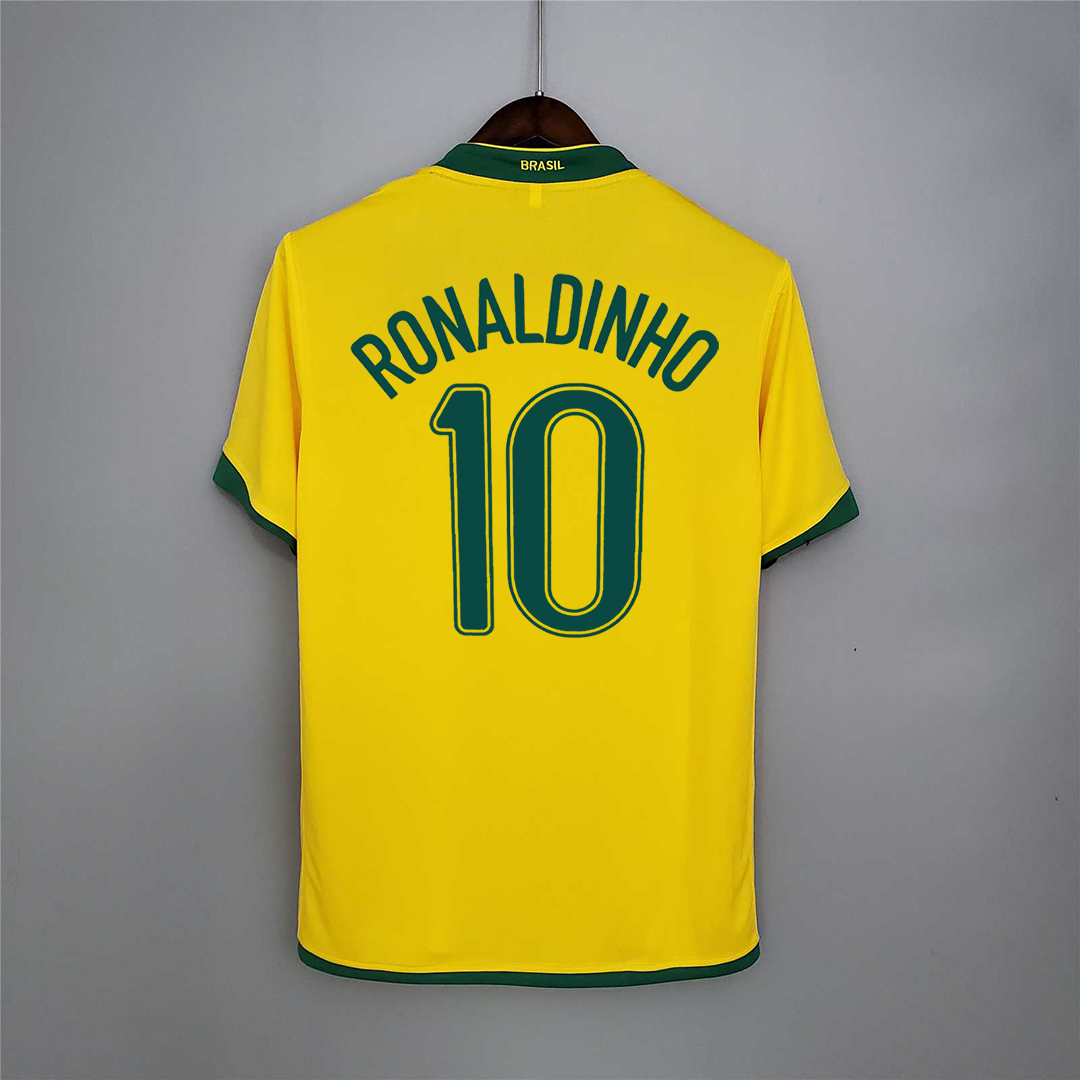 2006 Brazil World Cup Home Retro Jersey - gallery