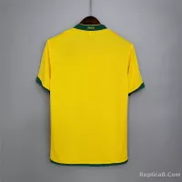 2006 Brazil World Cup Home Retro Jersey - view 3