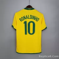 2006 Brazil World Cup Home Retro Jersey - view 10