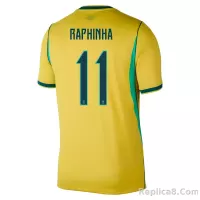 RAPHINHA #11 Brazil Home Jersey World Cup 2026 - view 1