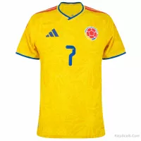 adidas Colombia Authentic Home Luis Diaz 7 Shirt 2026-2027 - view 9
