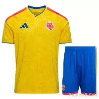 2026 Colombia Home World Cup Soccer Adult Kit Jersey+Shorts - view 1