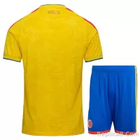 2026 Colombia Home World Cup Soccer Adult Kit Jersey+Shorts - view 3