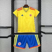 2026 Colombia Home World Cup Soccer Kids Kit Jersey+Shorts - view 1