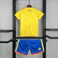 2026 Colombia Home World Cup Soccer Kids Kit Jersey+Shorts - view 3