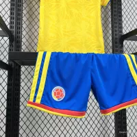 2026 Colombia Home World Cup Soccer Kids Kit Jersey+Shorts - view 5