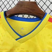 2026 Colombia Home World Cup Soccer Jersey Long Sleeve - view 4