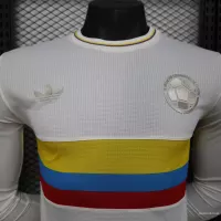2024 Colombia 100th White Anniversary Jersey Player Version Long Sleeve - view 10