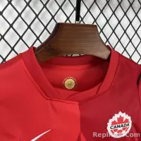 2026 Canada Home World Cup Soccer Kids Kit Jersey+Shorts - view 3