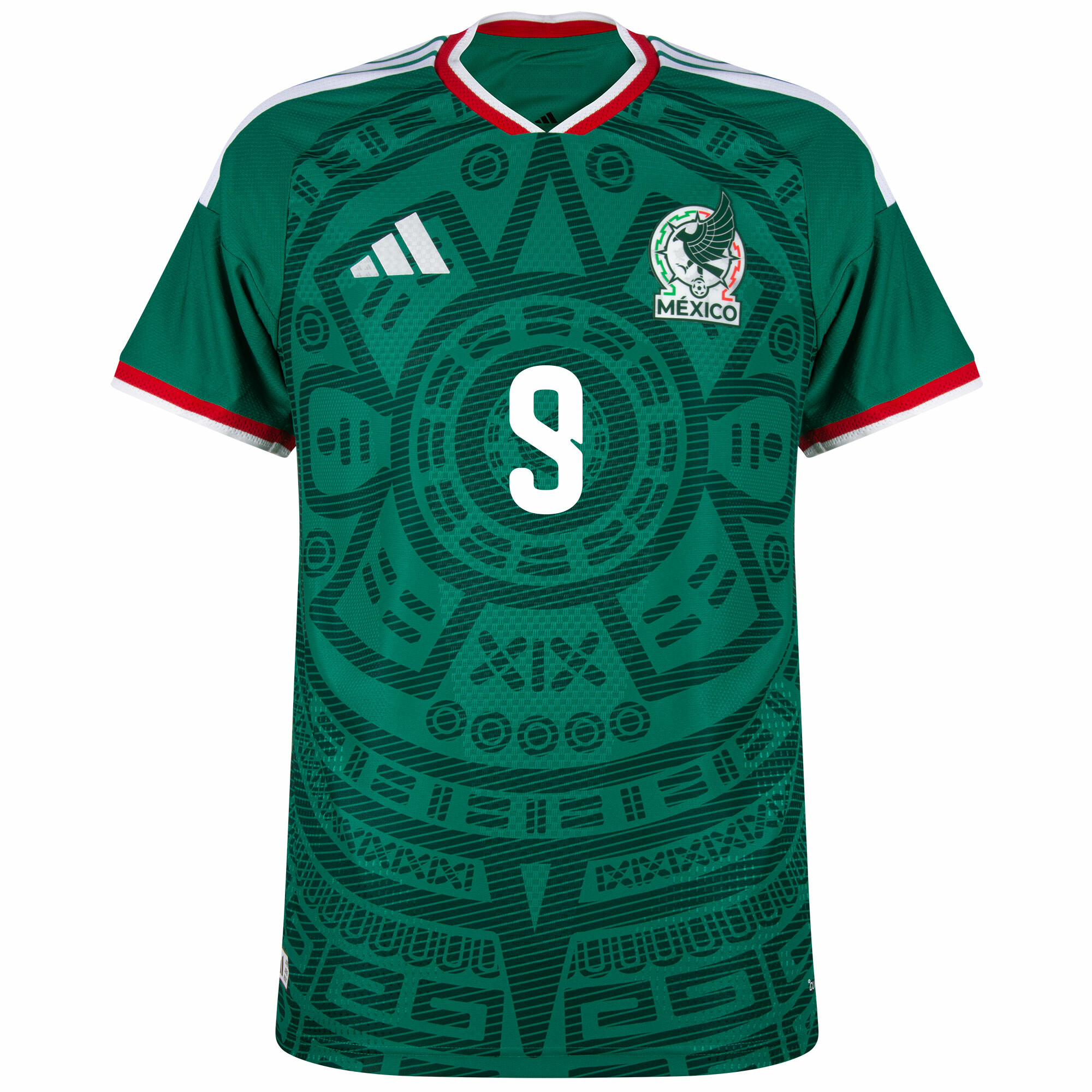 adidas Mexico Authentic Home Raúl 9 Jersey 2026-2027 - gallery