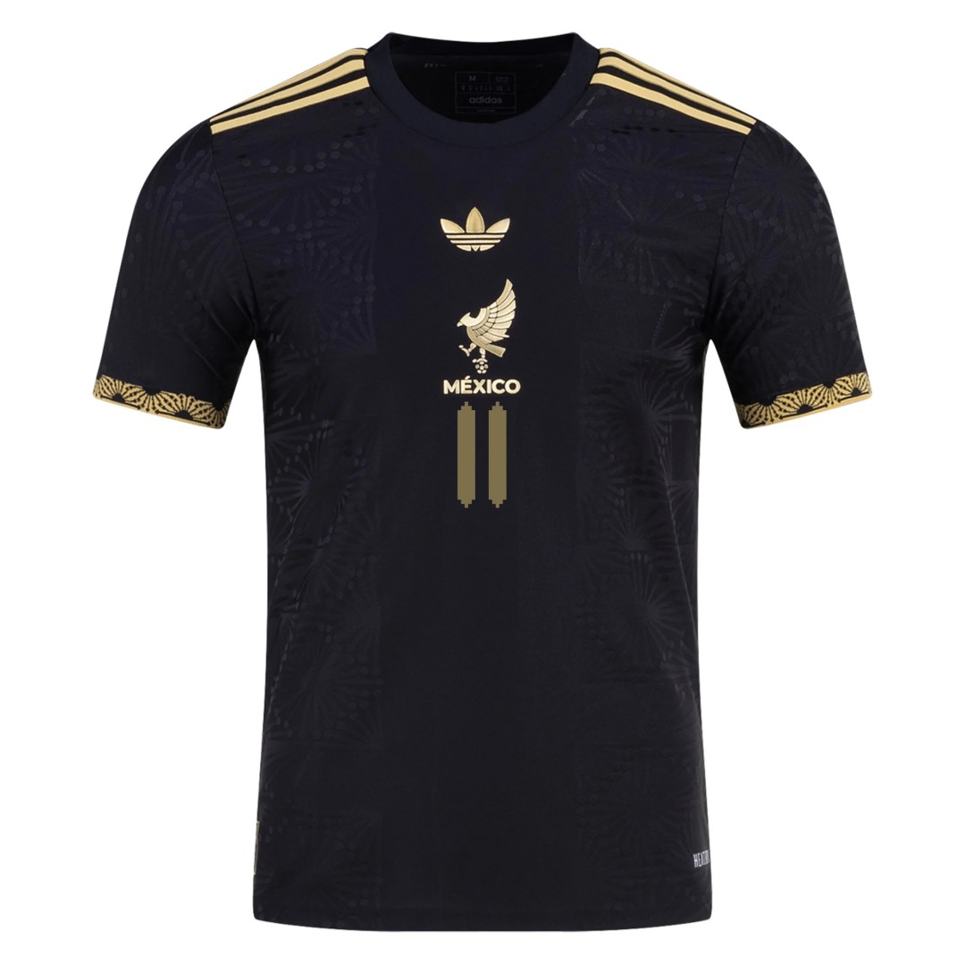 S. GIMENEZ #11 Mexico black Special Player Version Jersey Gold Cup 2025 - gallery