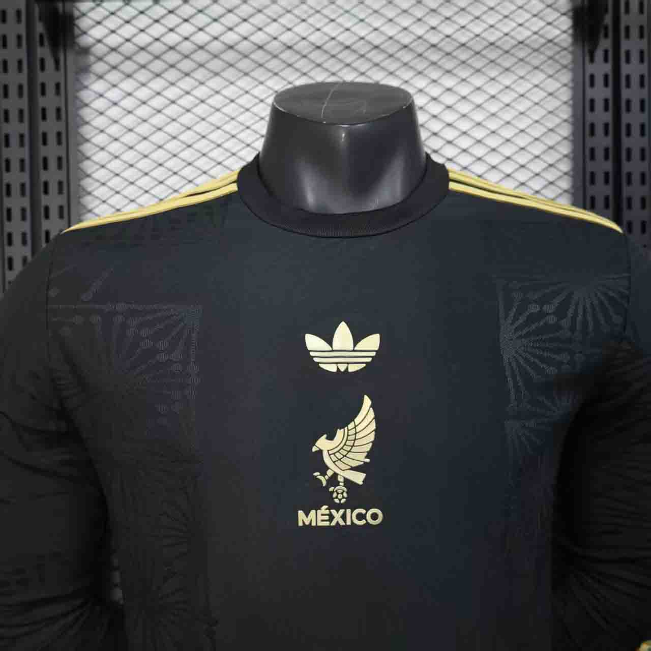 25-26 Mexico black Special Player Version Jersey Long Sleeve - gallery