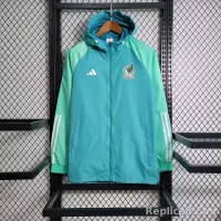 2023-2024 Mexico Windbreaker Light green Soccer Jersey 1:1 Thai Quality - view 1