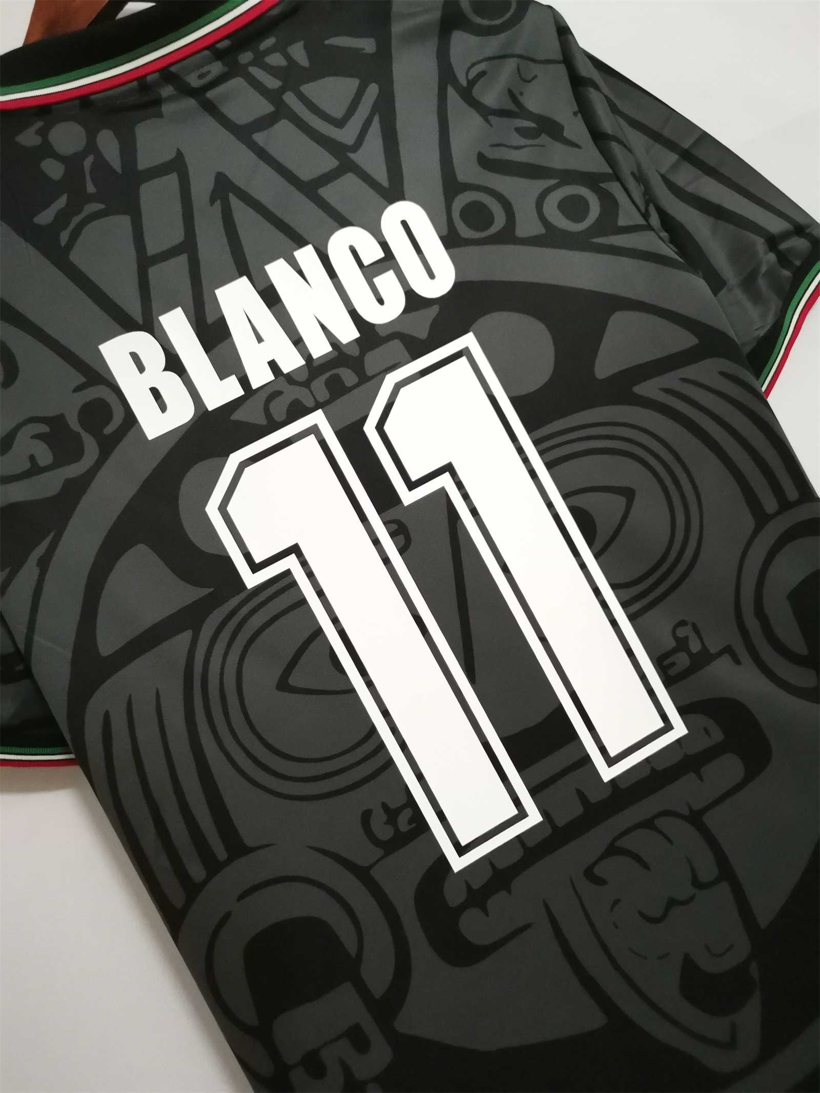 1998 Mexico World Cup Third Away Retro Jersey - gallery