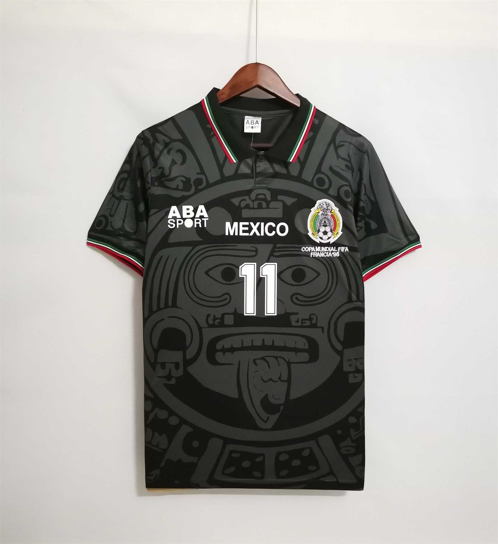 1998 Mexico World Cup Third Away Retro Jersey - gallery