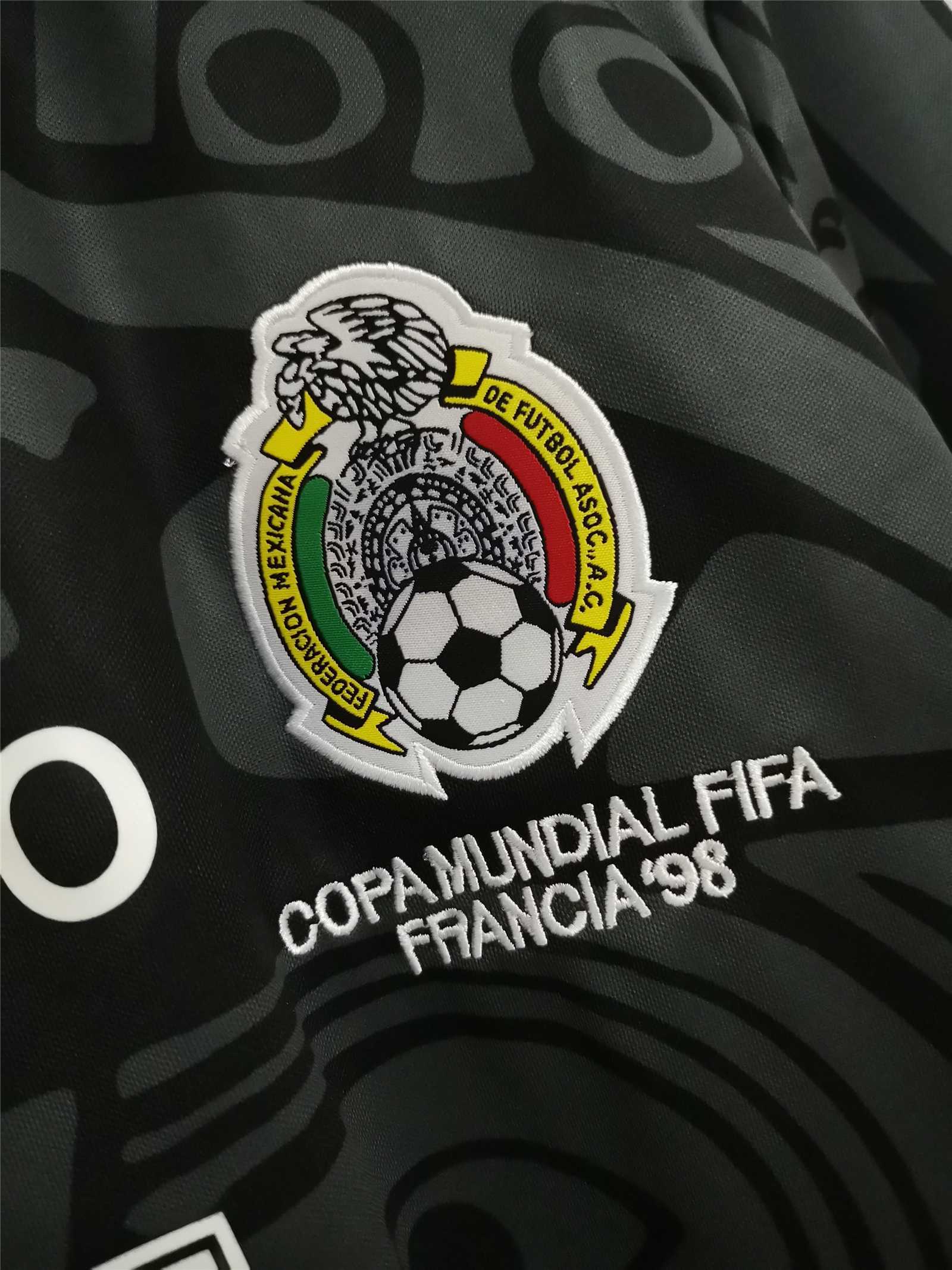 1998 Mexico World Cup Third Away Retro Jersey - gallery