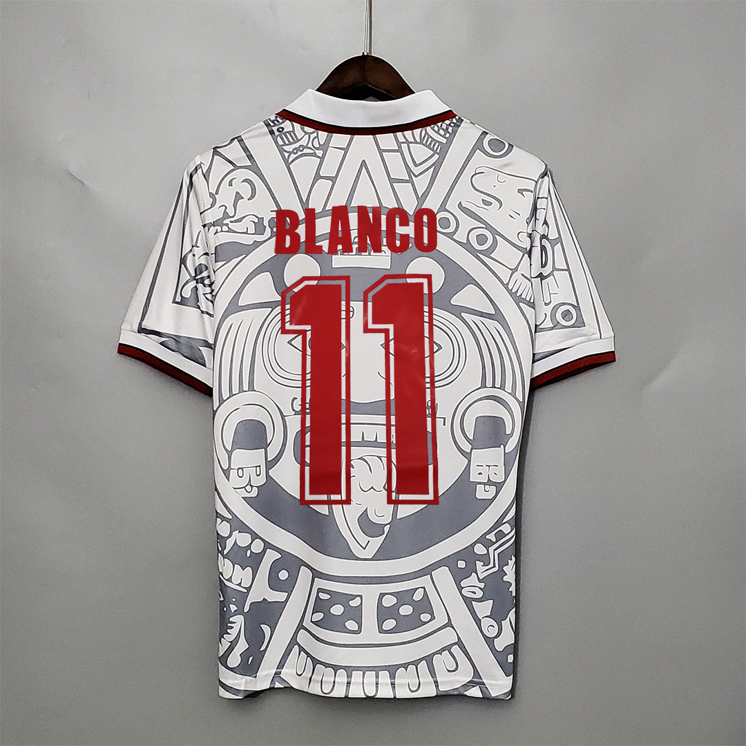 1998 Mexico World Cup Away Retro Jersey - gallery