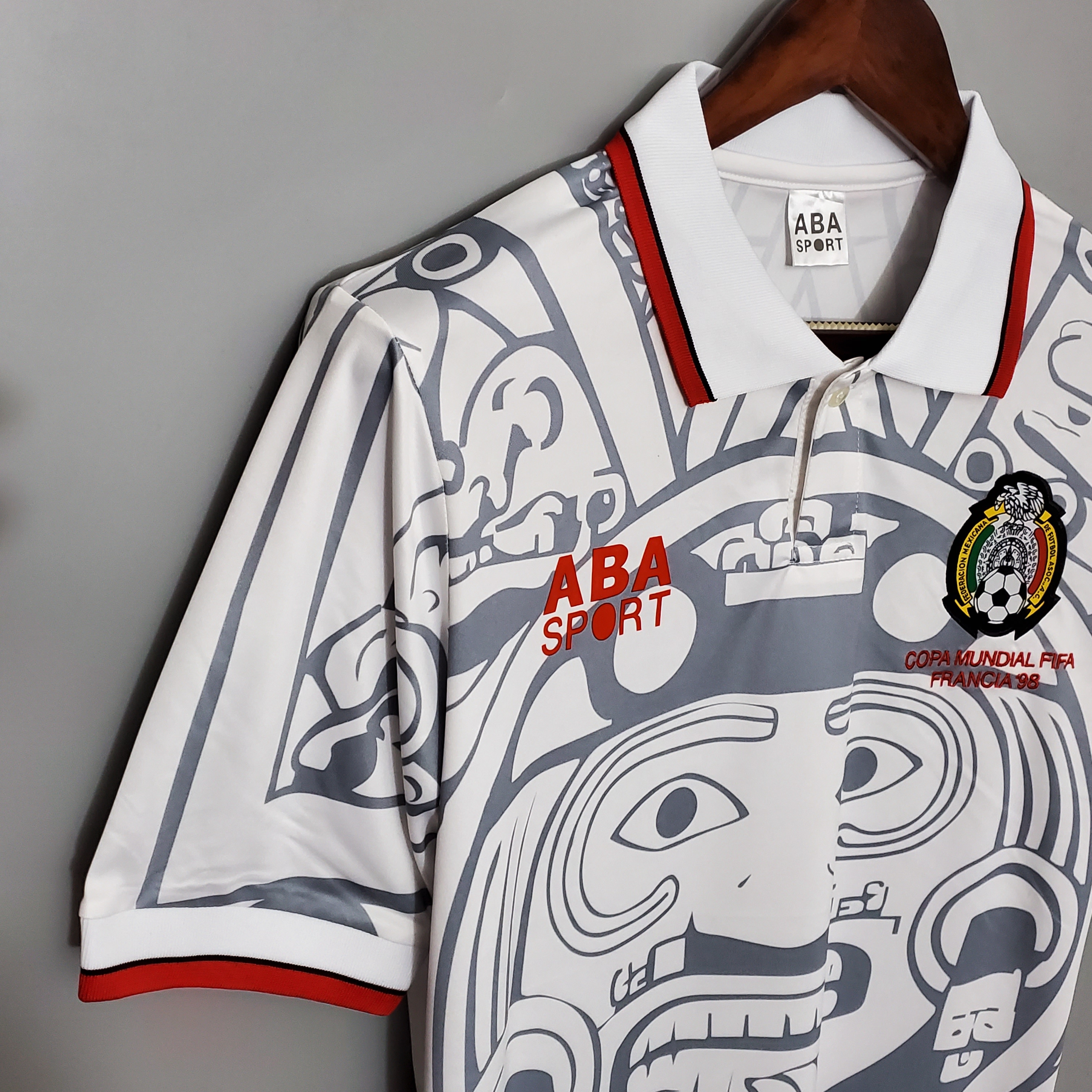 1998 Mexico World Cup Away Retro Jersey - gallery