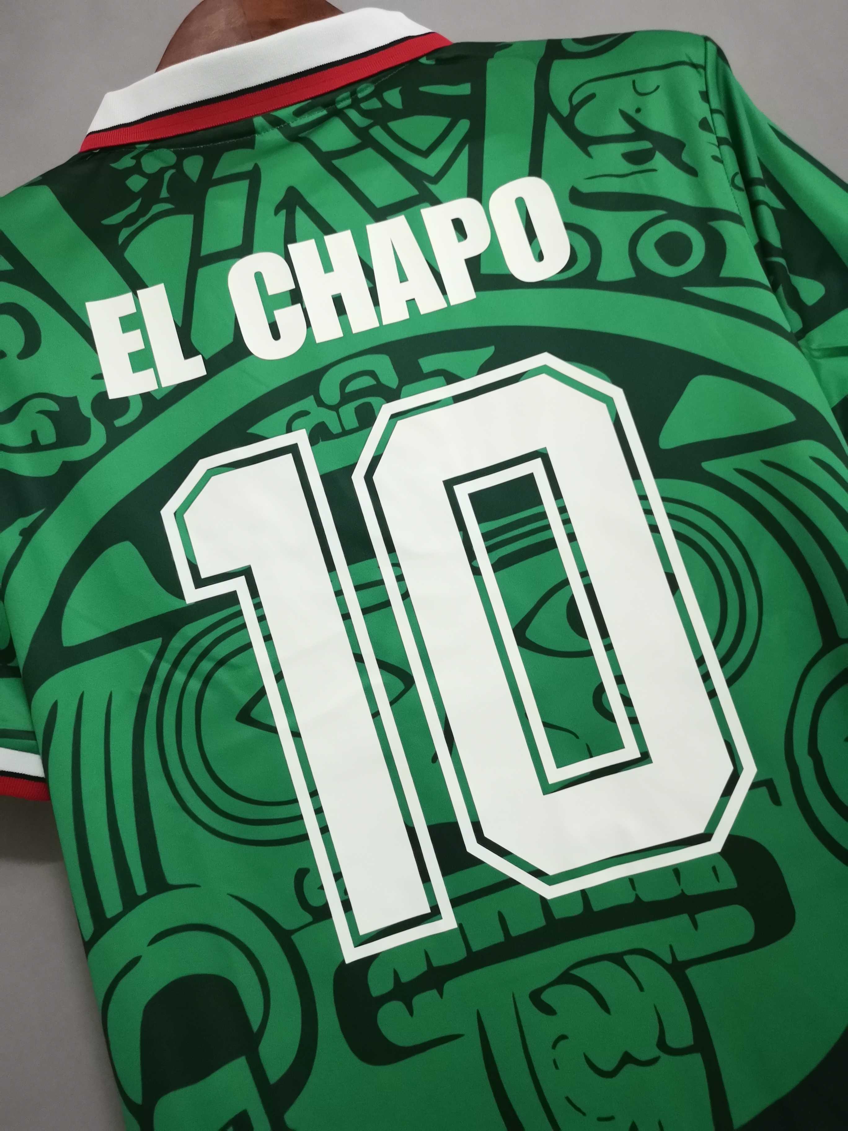 1998 Mexico World Cup Home Retro Jersey - gallery