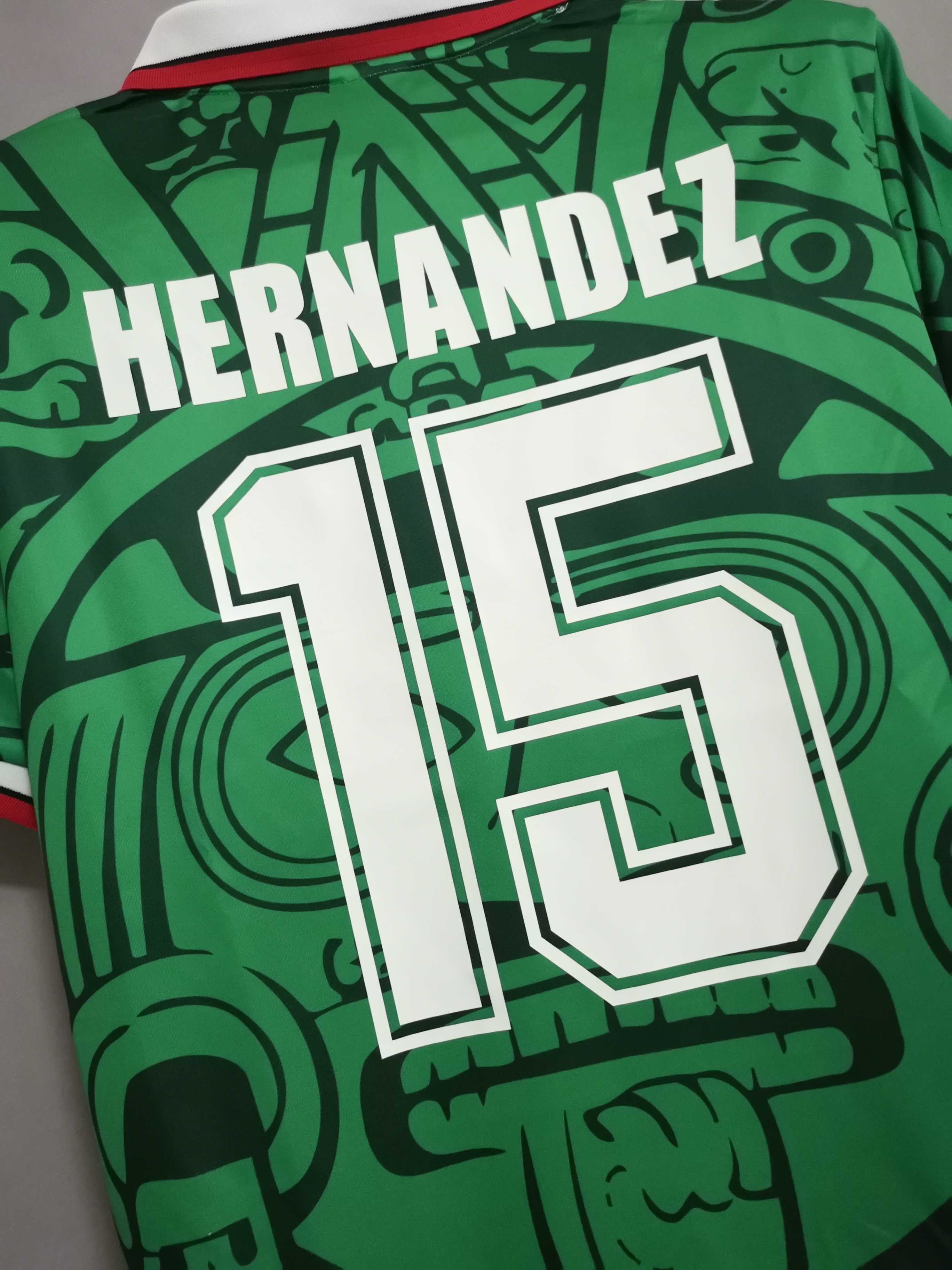 1998 Mexico World Cup Home Retro Jersey - gallery