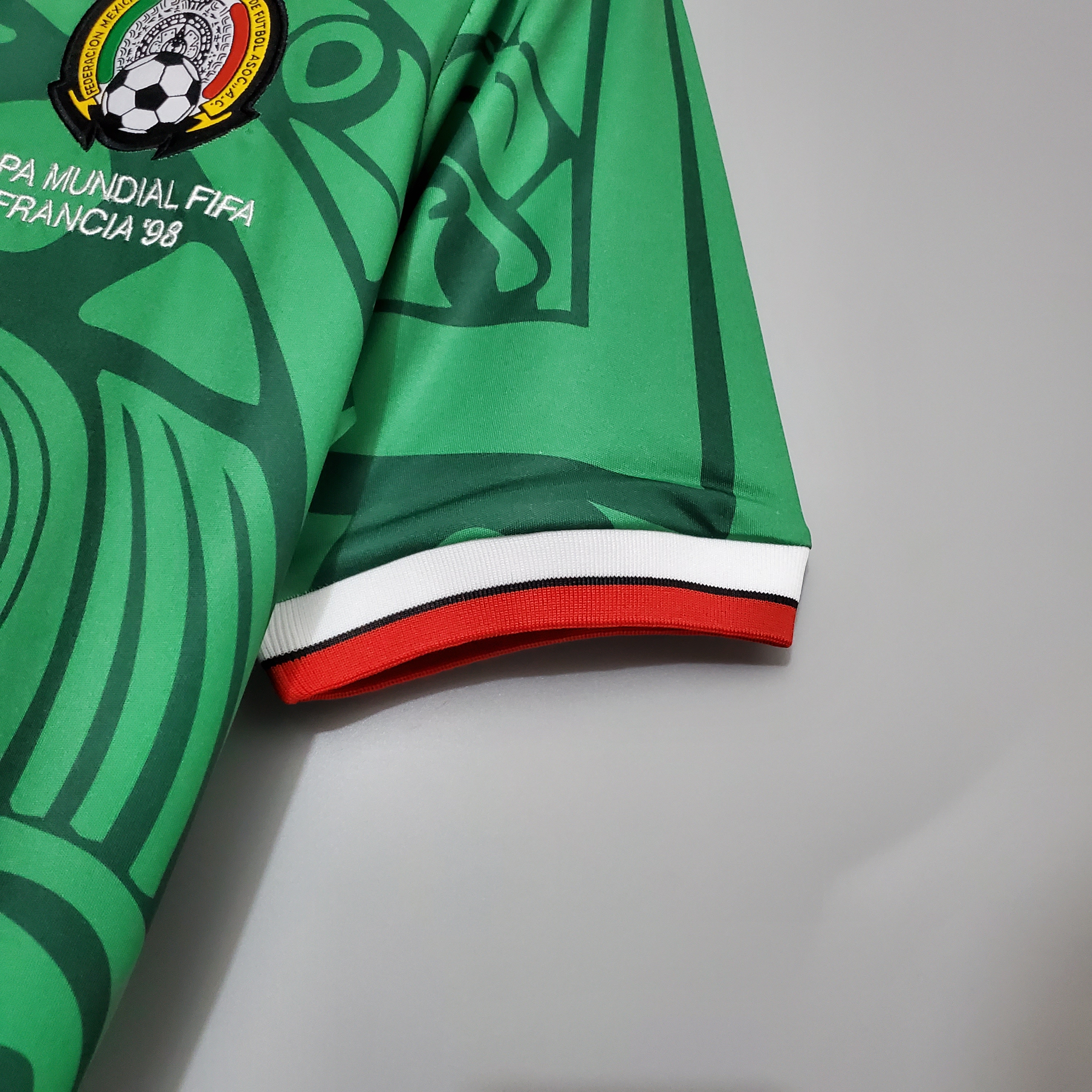 1998 Mexico World Cup Home Retro Jersey - gallery