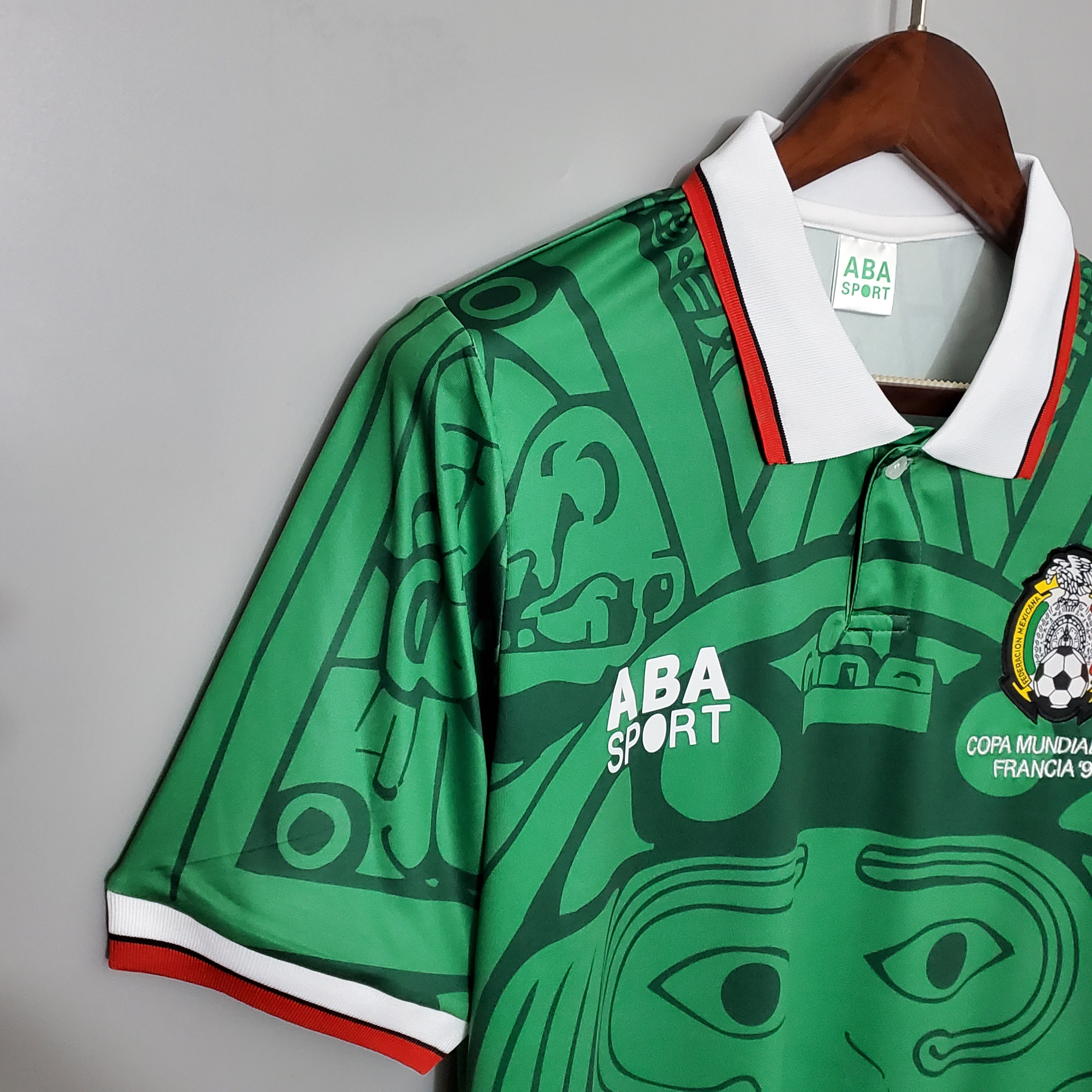 1998 Mexico World Cup Home Retro Jersey - gallery