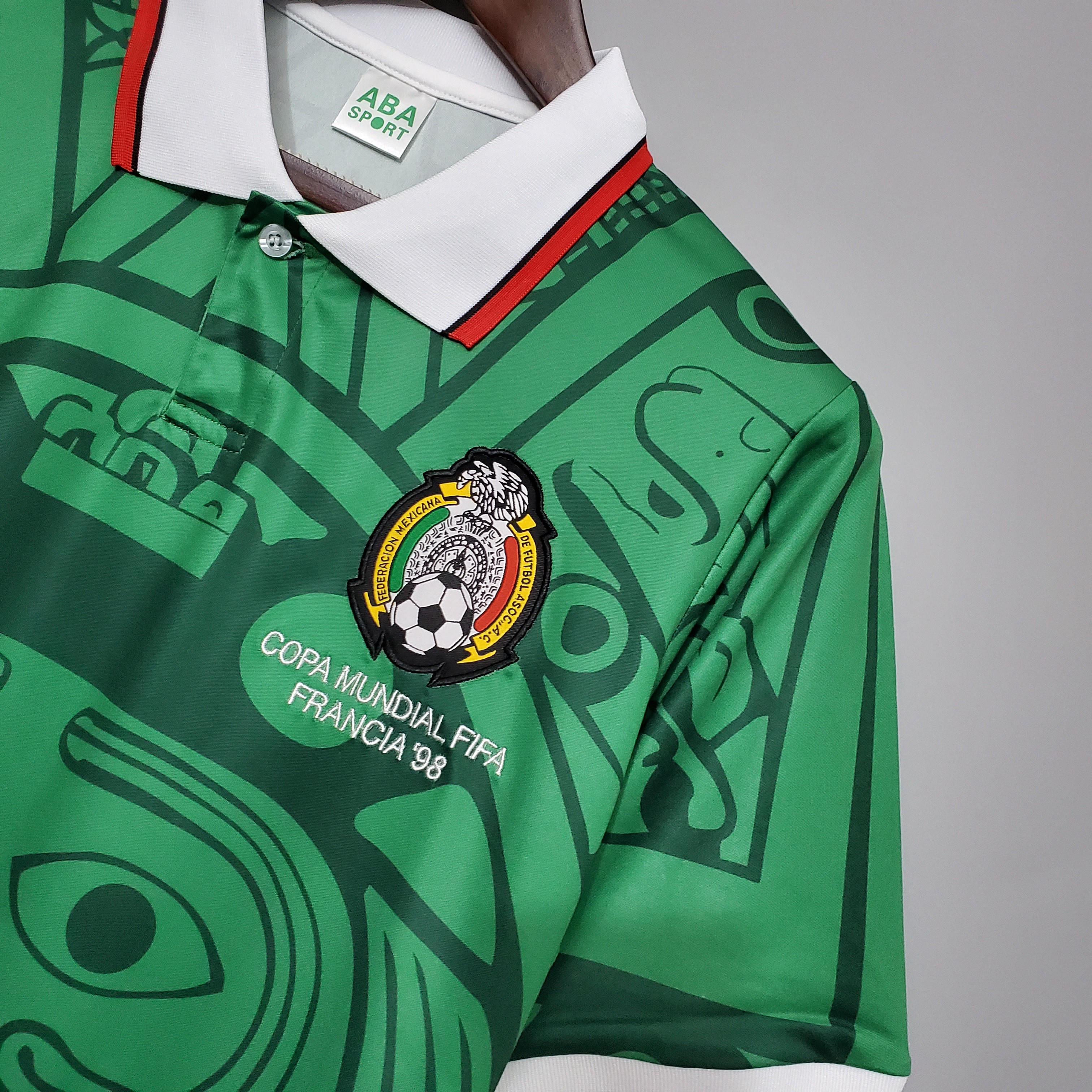 1998 Mexico World Cup Home Retro Jersey - gallery