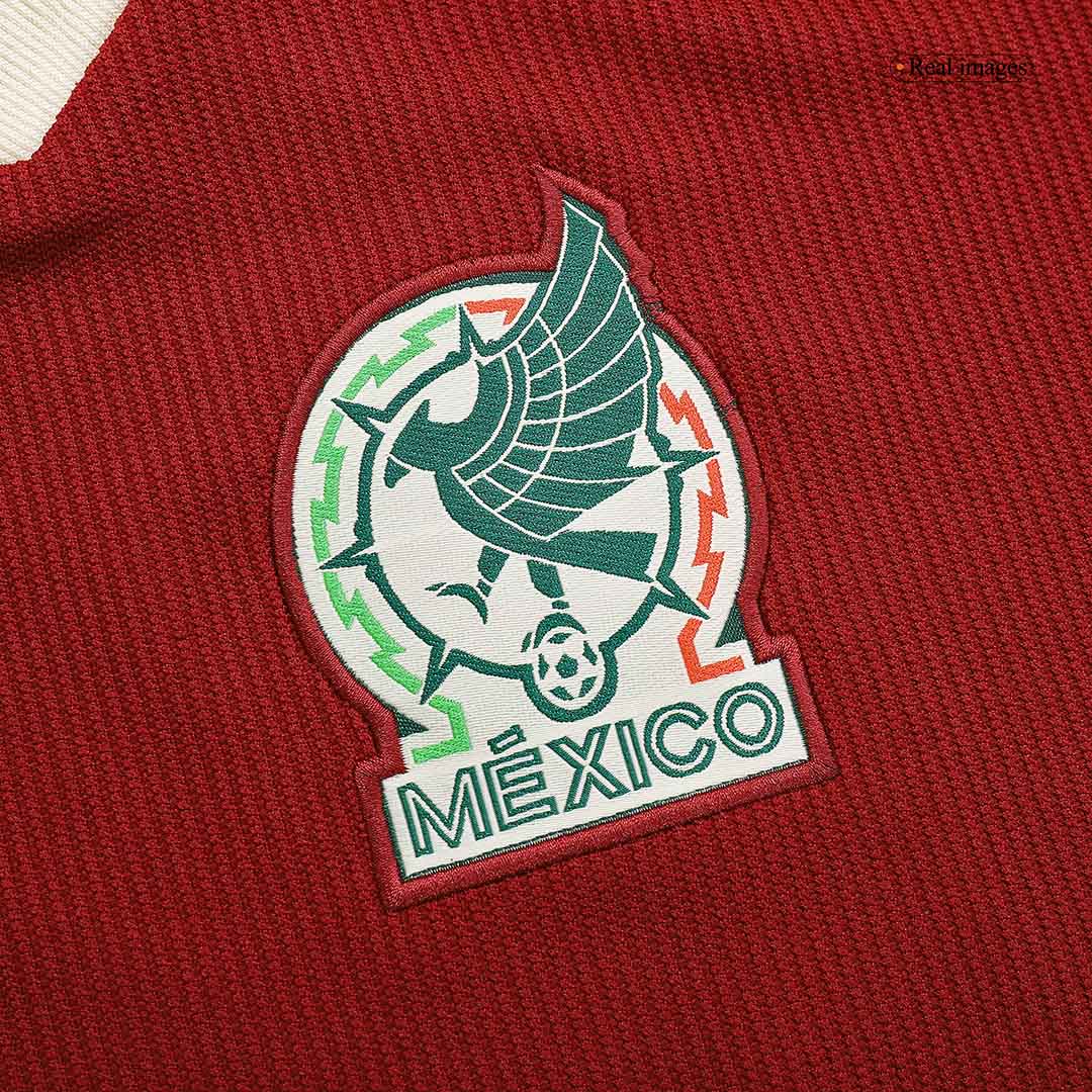 2022 Mexico National Team Burgundy Icon Jersey - gallery