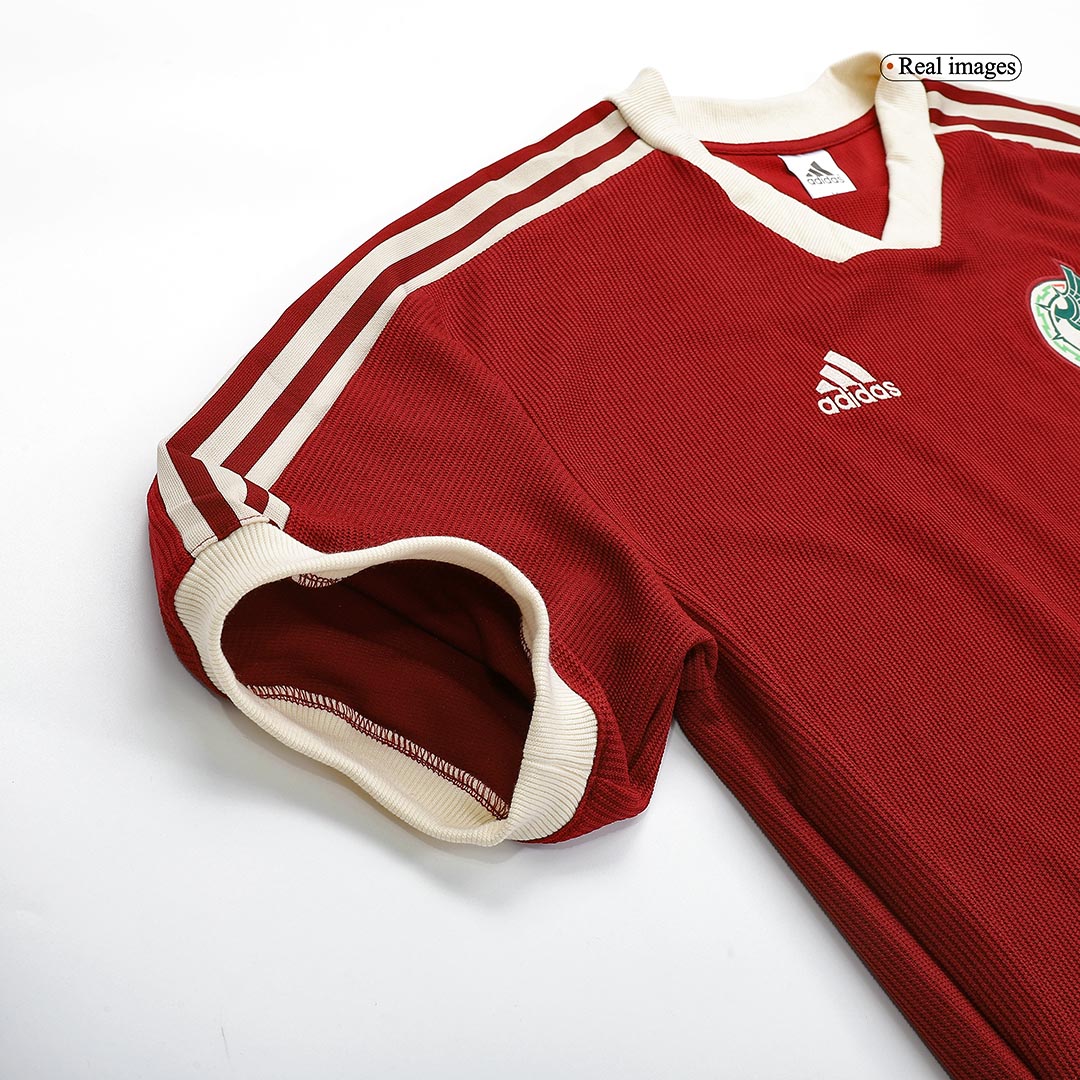 2022 Mexico National Team Burgundy Icon Jersey - gallery