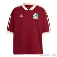 2022 Mexico National Team Burgundy Icon Jersey - view 1