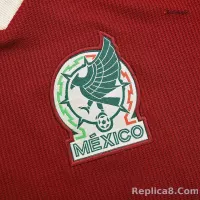 2022 Mexico National Team Burgundy Icon Jersey - view 12