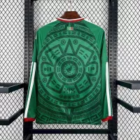 2026 Mexico World Cup Home Soccer Jersey Long Sleeve - view 3