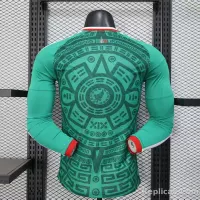 2026 Mexico World Cup Home Soccer Jersey Player Version Long Sleeve - view 3